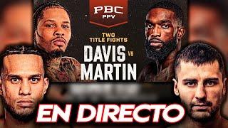 GERVONTA DAVIS vs FRANK MARTIN  REACCIÓN en VIVO