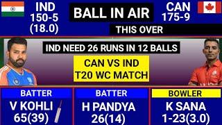 India Vs Canada T20 World Cup Full Match Highlights, IND vs CAN Warm Up Match Highlights