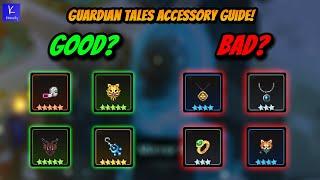 GUARDIAN TALES ACCESSORY GUIDE! (For Beginners and Novices)