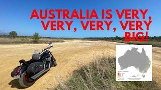 Australia is very, very big and very, very empty.....