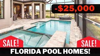 Inside 3 Florida Pool Homes Selling For Under $400,000 In 2024!! Are They Worth The Price!?