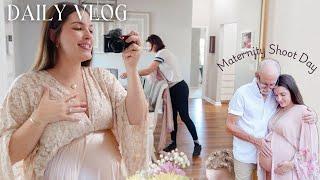 Daily Vlog | Maternity Shoot Day, Emotional Mess, & GRWM