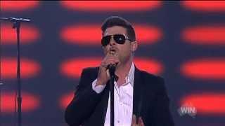 Robin Thicke Blurred Lines live on The Voice Australia