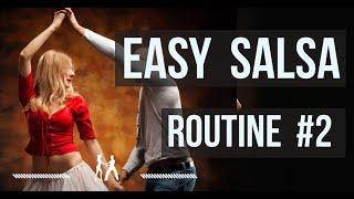 Easy Salsa Dancing for beginners ️ Routine 2