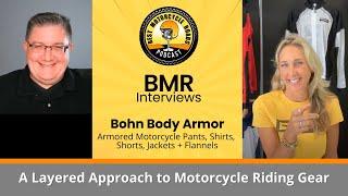 A Layered Approach to Motorcycle Riding Gear with Bohn Body Armor