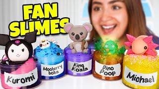 I Made the Weirdest Custom Slimes for Our Fans!