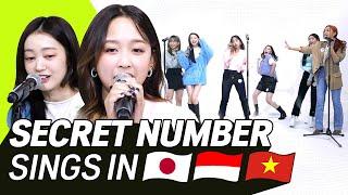 K-POP STARS sing in THREE Languages | JPN/INA/VIET | SECRET NUMBER | TRANSONGLATION