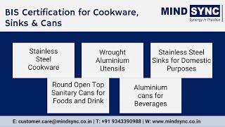 BIS Certification now mandatory for Cookware & Utensils | Stainless Steel Sinks | Beverage Cans