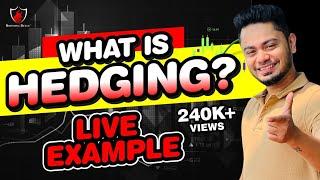 What is Hedging? || Options Writing || Live Example || Booming Bulls || Anish Singh Thakur