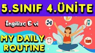 5. Sınıf İngilizce 4. Ünite Konu Anlatımı