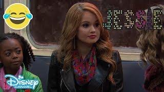 Good Luck Jessie | Stuck on the Subway  | Disney Channel UK