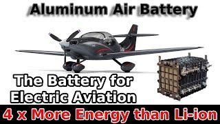 Aluminum Air battery: The battery for electric Aviation