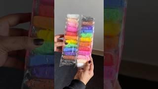 Foam Clay #clay #foam #diy #stationery #kawaii #cute #colorful #foamclay #colors