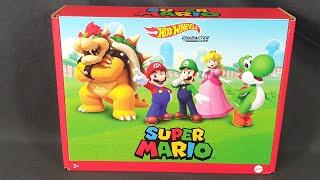 Unboxing: Hotwheels Super Mario Character cars 5 pack - Mattel