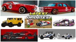 Showcase - HW Ferrari 365 GTB4, Alfa Romeo Giulia TI Super, Boulevard Set, Vertex  Silvia (S14).