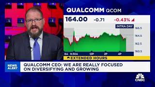 We are really focused on diversifying and growing, says Qualcomm CEO Cristiano Amon