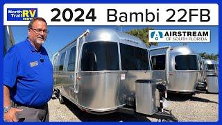 Airstream 2024 Bambi 22FB travel trailer.