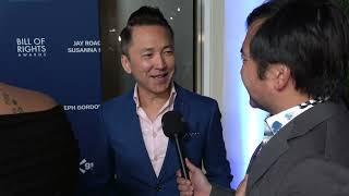 Viet Thanh Nguyen Carpet Interview at ACLU SoCal's Bill of Rights Awards 2024