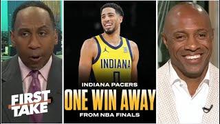 FIRST TAKE | You owe Haliburton an APOLOGY! - JWill rips Stephen A. after Pacers beat Knicks in Gm4