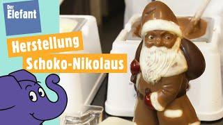 Wie wird ein Schokoladen-Nikolaus hergestellt? | Der Elefant | WDR