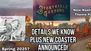 New Theme Park to Open in Nashville Tennessee called Storyville Gardens! | Details that we know!