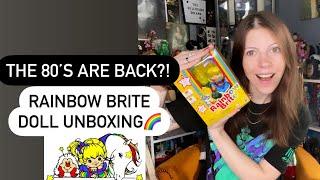 Rainbow Brite doll unboxing and review! Amazing articulation!