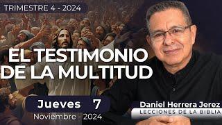 DANIEL HERRERA | LECCIÓN ESCUELA SABÁTICA | NOVIEMBRE 7-2024