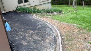 How to Install Landscape Edging on a Slope