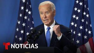Biden confunde a Zelenskyy con Putin e insiste con su candidatura | Noticias Telemundo