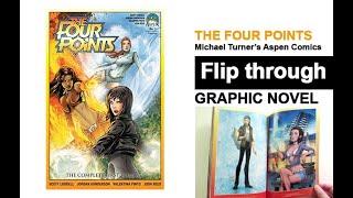 The Four Points Horsemen Graphic Novel Flip Through Michael Turner Aspen Comics