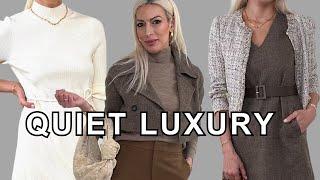 7 Quiet Luxury Tips to  Look Chic & Polished this Fall