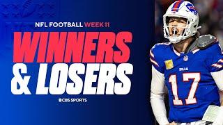 NFL Week 11 Winners & Losers: Bills knock off UNDEFEATED Chiefs, rookie Bo Nix continues to shine