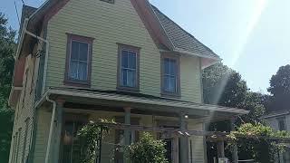 #6 CRAZY DAY !  STAINING PORCH, POWER WASHING CUSHIONS and a few odds and ends... A day in the life!