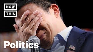 Andrew Yang Breaks Down After Hearing Gun Violence Story | NowThis