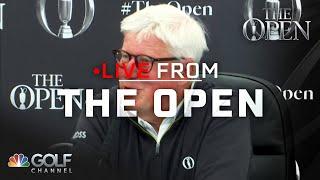 Martin Slumbers optimistic about golf's future (FULL PRESSER) | Live From The Open | Golf Channel