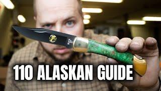 Tearing apart my client's Alaskan Guide Knife!! - [ Buck 110 CUSTOM ]