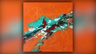 Abstract Painting / Relaxing / Acrylics / Palette Knife / Demo #068