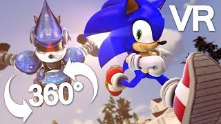 Sonic Animation - SONIC THE HEDGEHOG BATTLE 360° VR- SFM Animation (Sonic Animation)