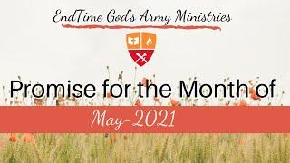 Promise for the month of May 2021 - EndTime God's Army Ministries