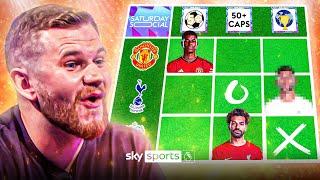 Can You Name These Footballers?  | FOOTBALL TIC TAC TOE | Statman Dave vs Fuad Cadani