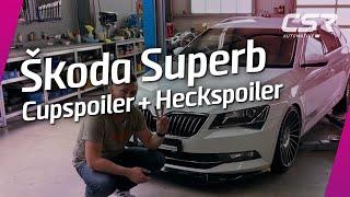 Frontspoiler und Heckspoiler für Škoda Superb