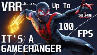 Spider-Man: Miles Morales - PS5 VRR Update Is A Gamechanger - Up To 100FPS