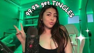 ASMR TINGLES 99.9% of people CANNOT RESIST! 