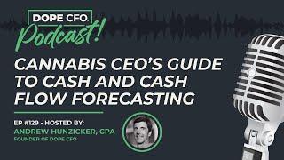 Cannabis CEO’s Guide To Cash and Cash Flow Forecasting