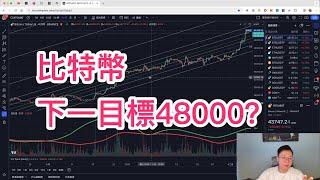 比特幣真的要衝48000了！自然交易理論 | 交易 | 趨勢 | 行情 | 區塊鏈 |