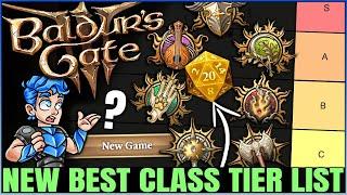 Baldur's Gate 3 - New Best MOST POWERFUL Class Tier List - Fast Easy Honour Mode Guide & More!