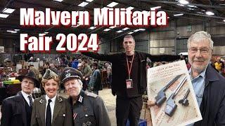 GUNS, BAYONETS and BOMBS ALL AT Malvern Militaria Show 2024