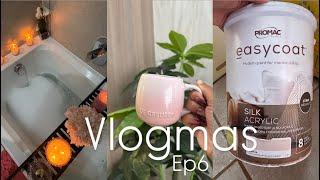 Vlogmas Ep6. Running errands for home |Christmas decorations | Buying paint | New Clothes | Nails