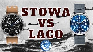Stowa VS Laco - Battle of the German Flieger Pilot Watches