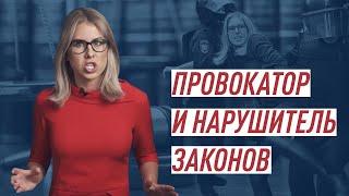 Любовь Соболь — провокатор и нарушитель законов